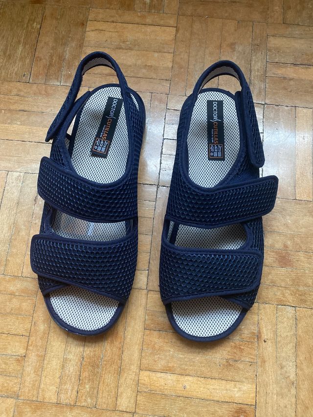 Sandalia ortopédica caballero