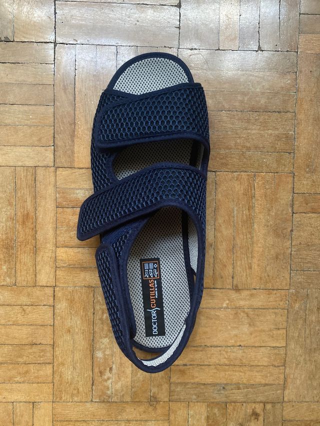 Sandalia ortopédica caballero