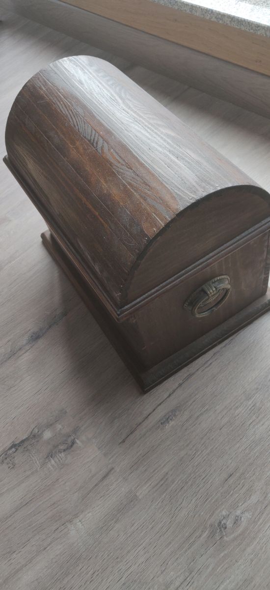 baul cofre de madera