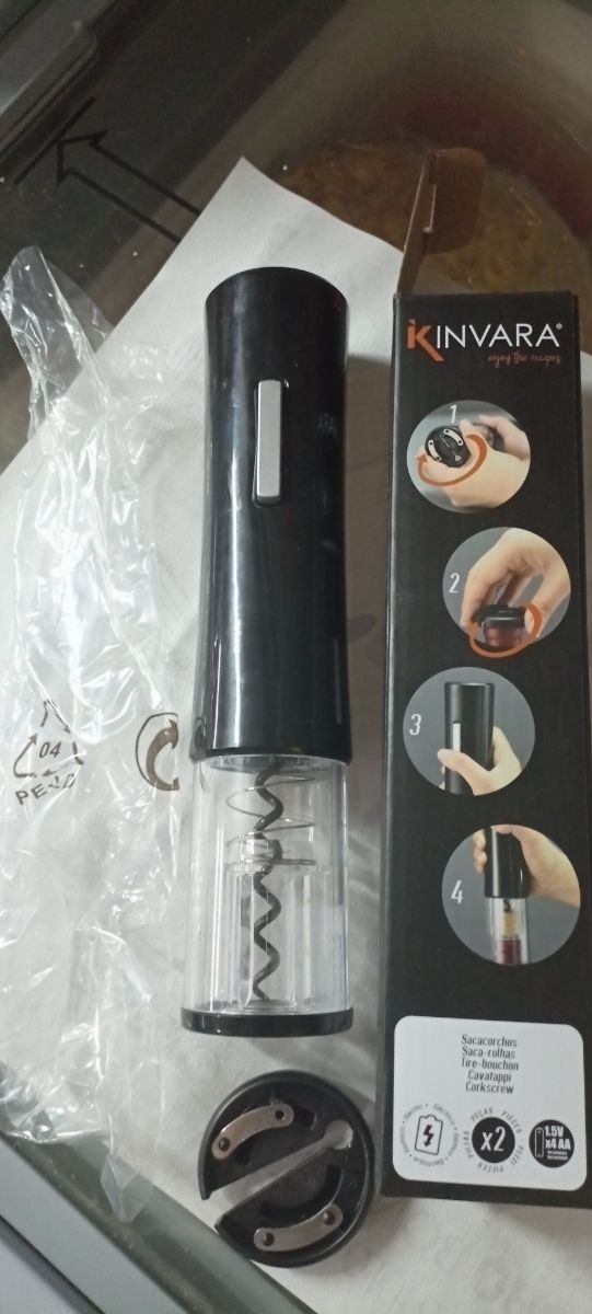 sacacorchos automático poco uso