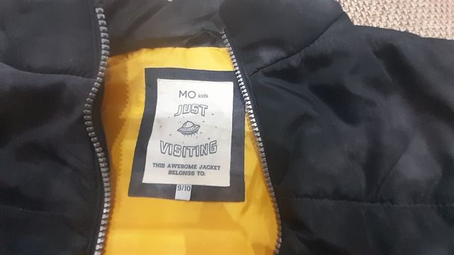 Chaleco niño gris azulado talla 9/10