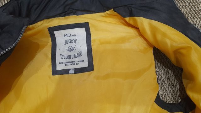 Chaleco niño gris azulado talla 9/10