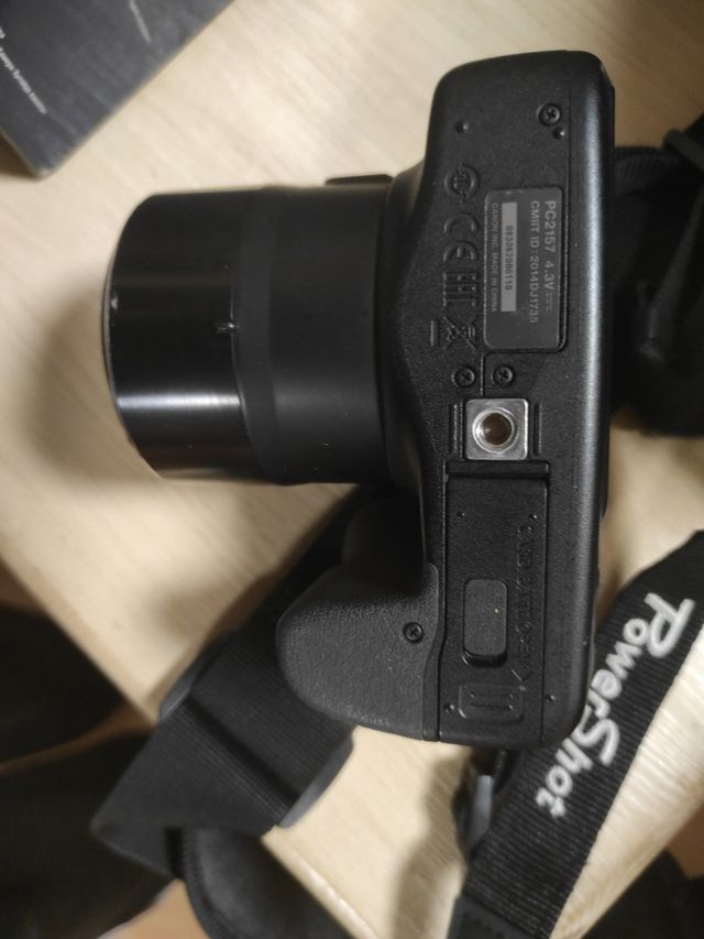 Fotocamera compatta Canon+custodia+scatola