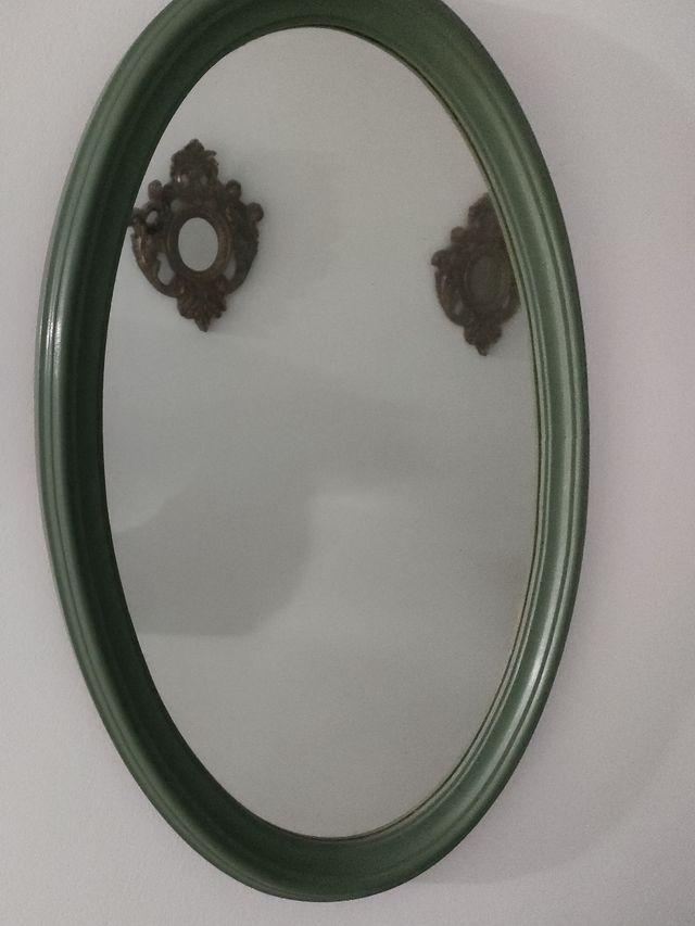ESPEJO RESTAURADO OVALADO