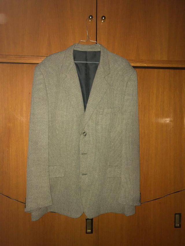 Americana marrón claro