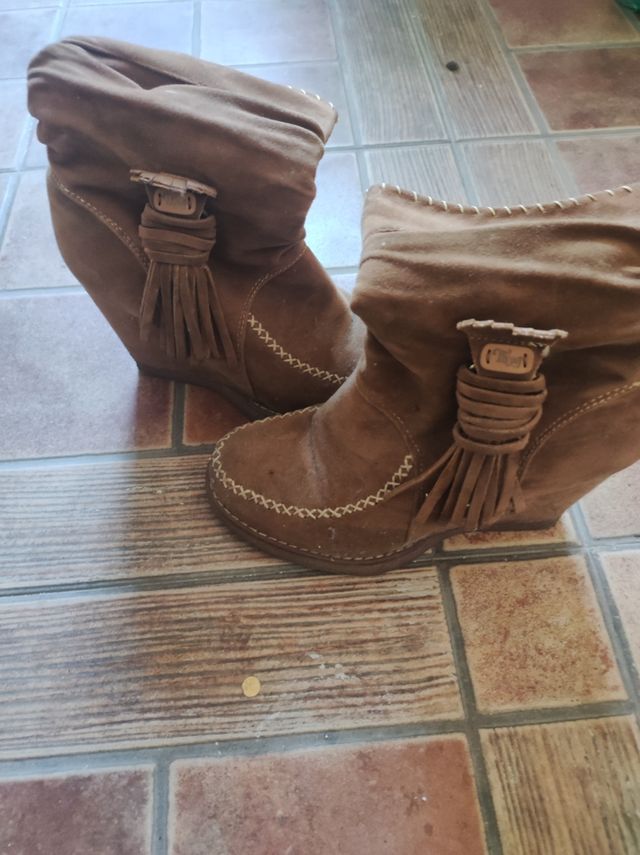 Botas de ante