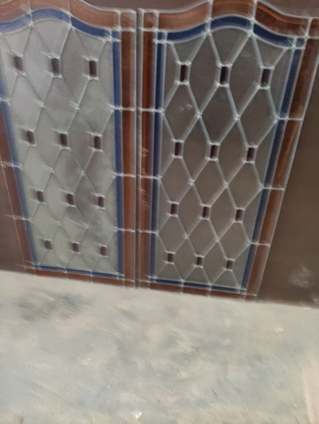 cristaleras antigua plomada 