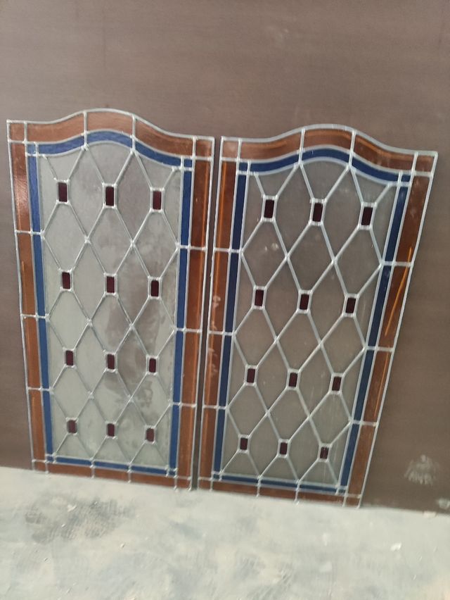 cristaleras antigua plomada 