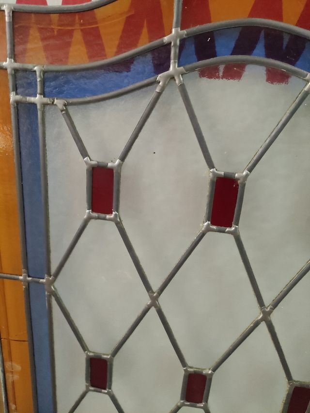 cristaleras antigua plomada 