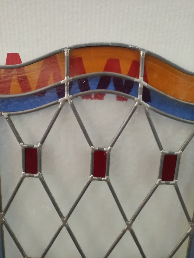 cristaleras antigua plomada 