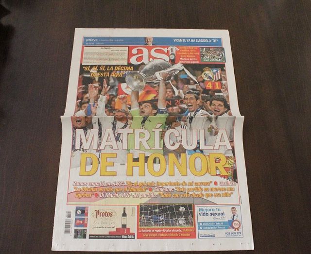 Varios As Marca 10ª Decima Copa Europa Real Madrid