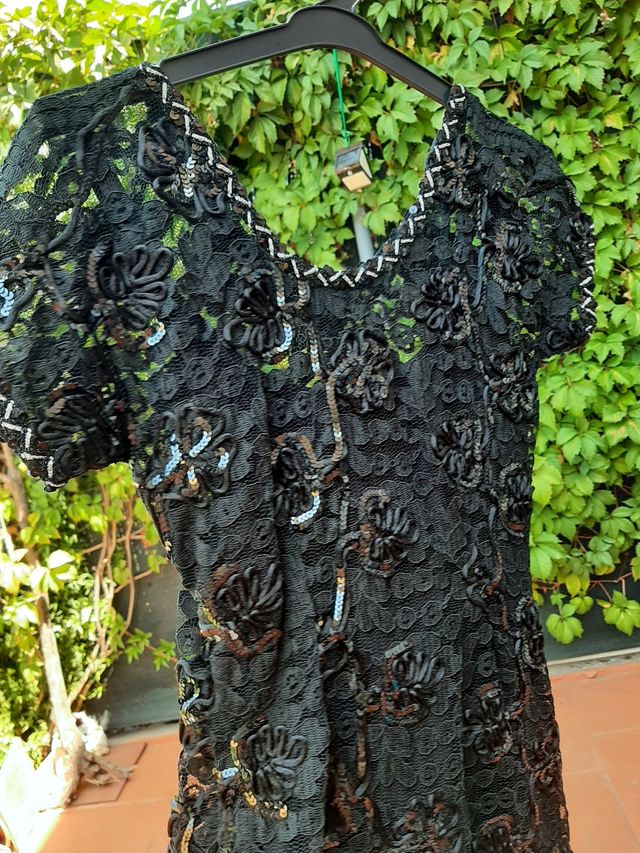 Vestido artesanía española