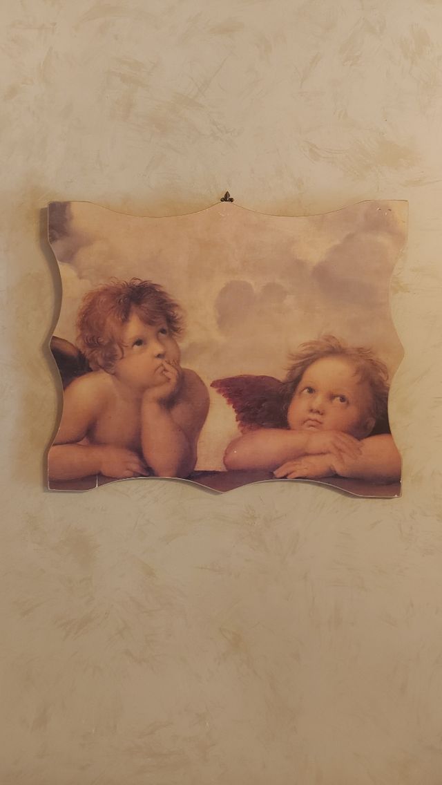 quadro con angeli