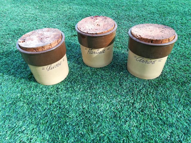 Lot 3 pots de ceràmica