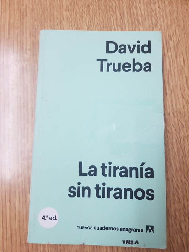 la tirania sin tiranos