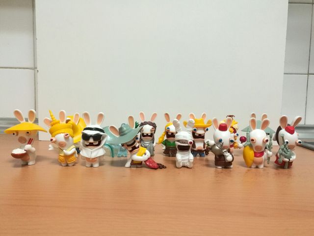 LOTE 16 FIGURITAS RABBIDS