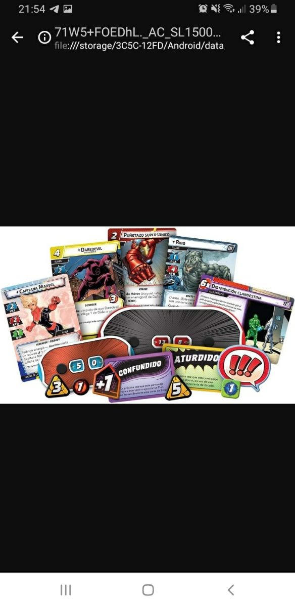 Marvel Champions: El Juego de Cartas SIN ABRIR