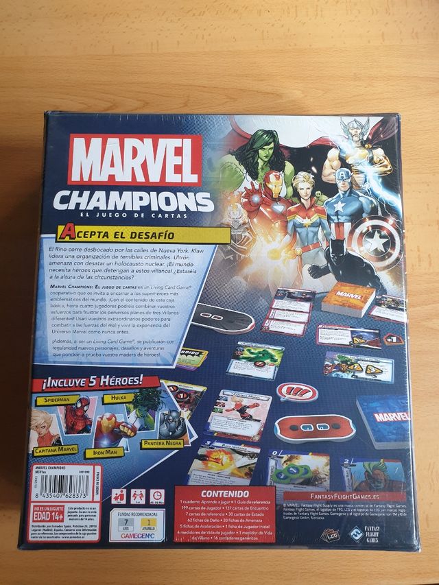 Marvel Champions: El Juego de Cartas SIN ABRIR
