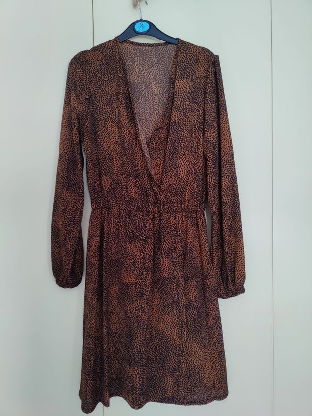 Vestido leopardo talla L-XL