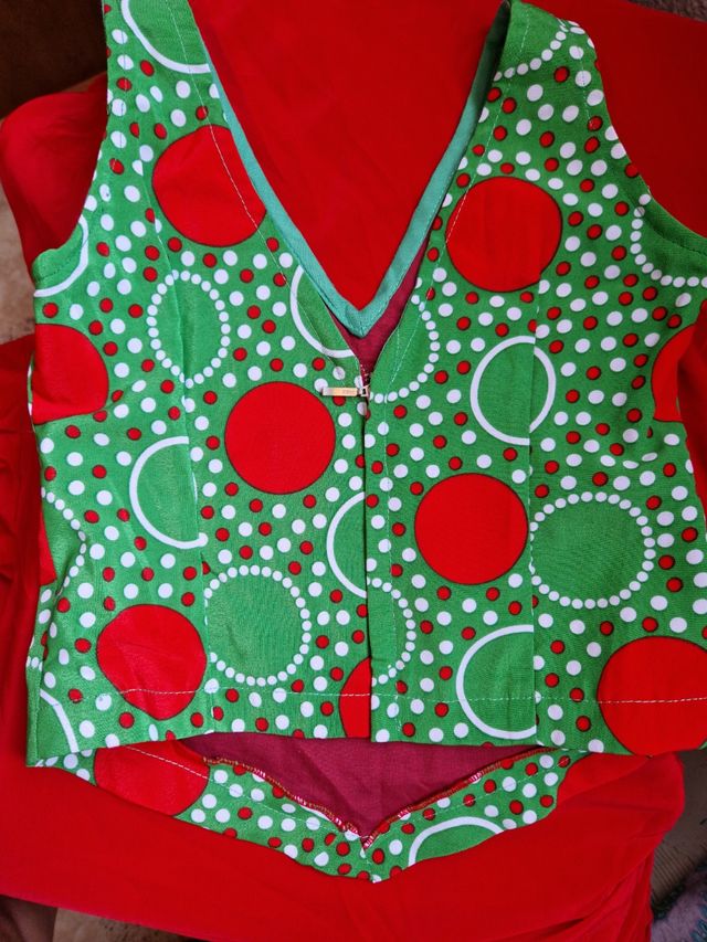 Conjunto flamenca. Talla 5