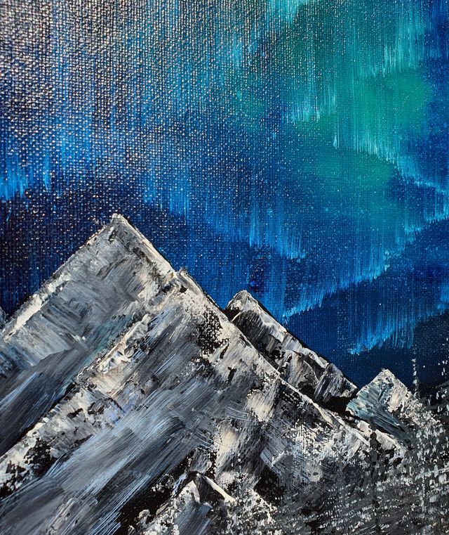 Cuadro original tempera