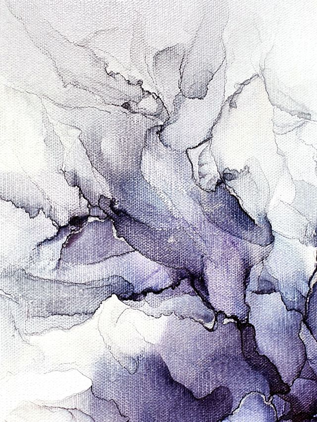 Cuadro original con tinta de alcohol