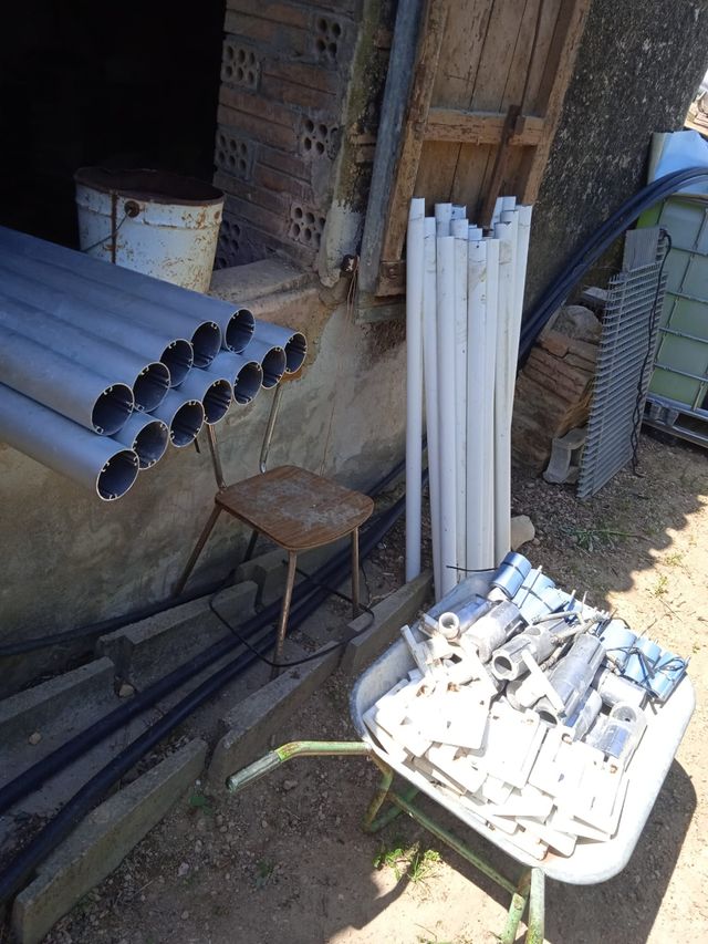 estructura aluminio piscina