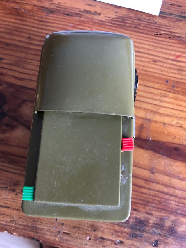 Linterna petaca militar, coleccionismo.