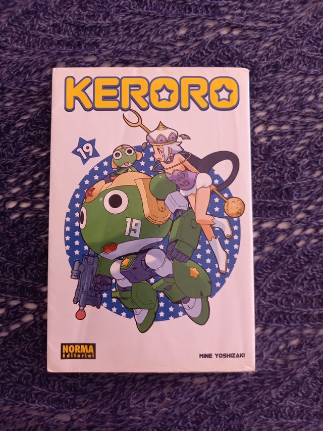 keroro 19 manga en español