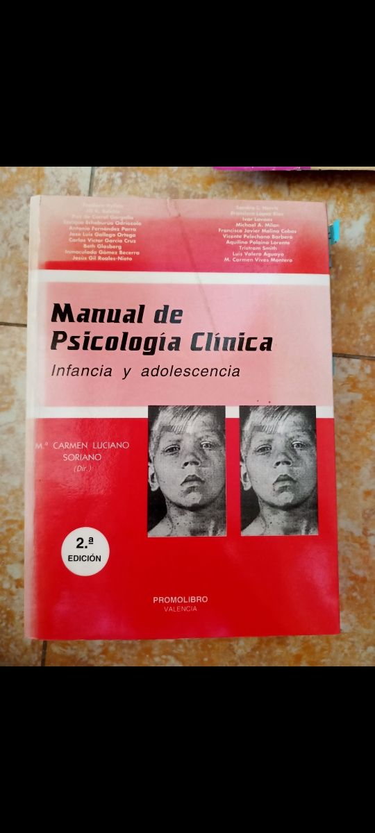 libro Psicología clínica
