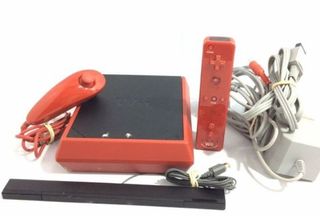 NINTENDO WII ROJO CONSOLA ULTIMO MODELO COMO NUEVO