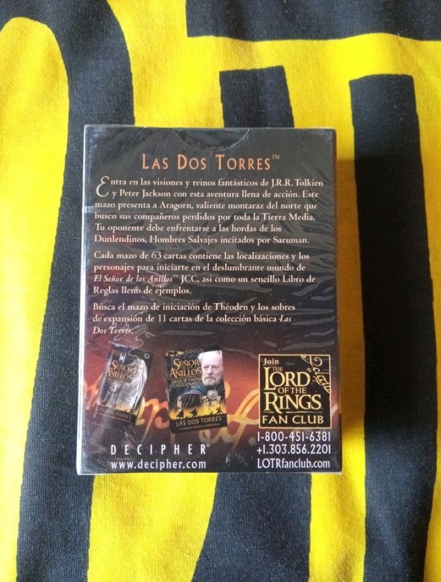 2Mazos de iniciación sellados de Théoden y Aragorn