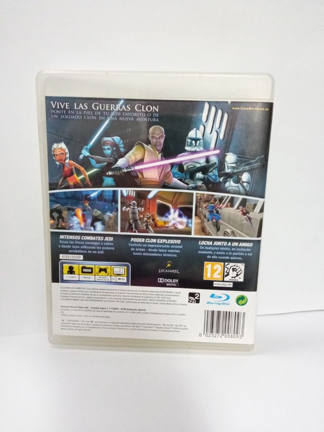 STAR WARS THE CLONE WARS PS3