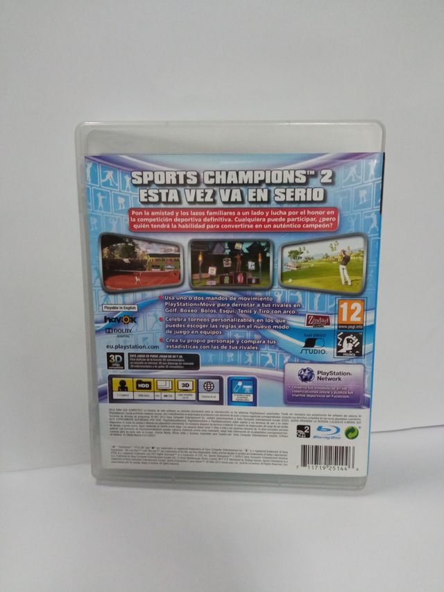 SPORT CHAMPIONS 2 PS3