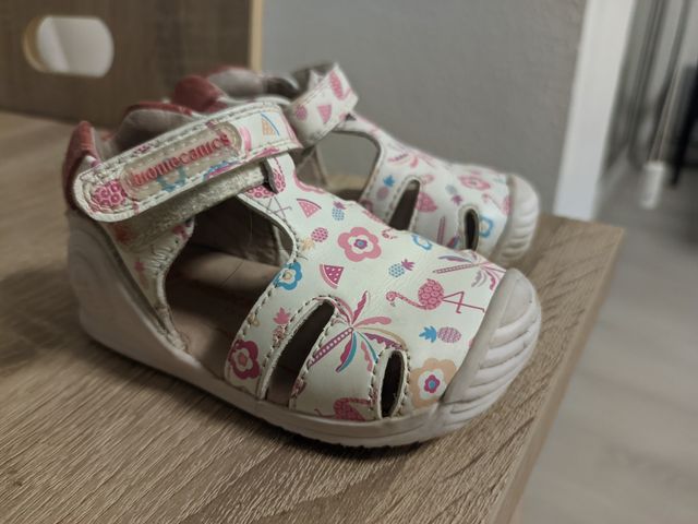 sandalias bebé talla 20
