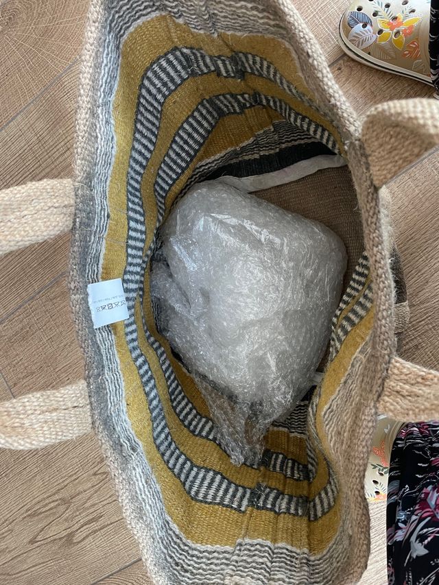 Bolsa yute decoración