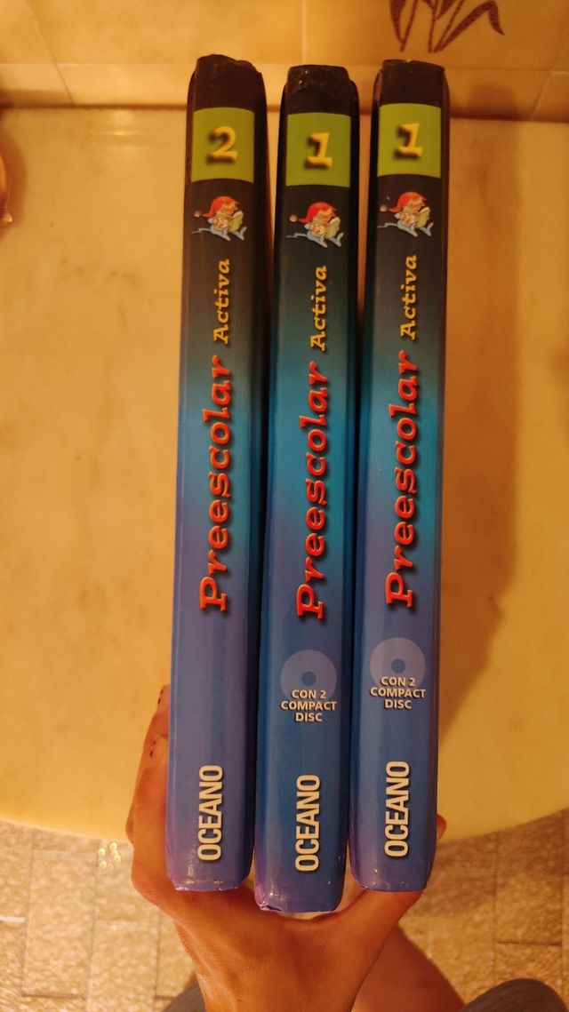 Libros de actividades preescolar