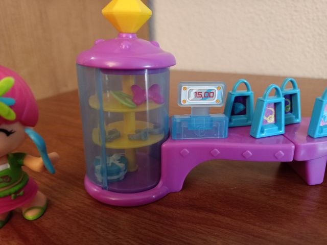 Lote PinyPon: city boutique moda + tienda dulces