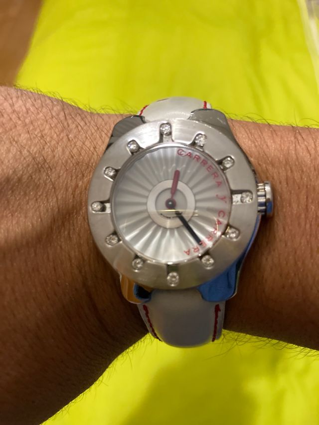 Reloj carrera y carrera