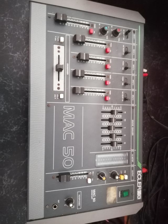 Mesa mezcla Ecler Mac 50