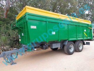 Remolque Bañera Agricola 20500 Kg TANDEM CON SUPLE