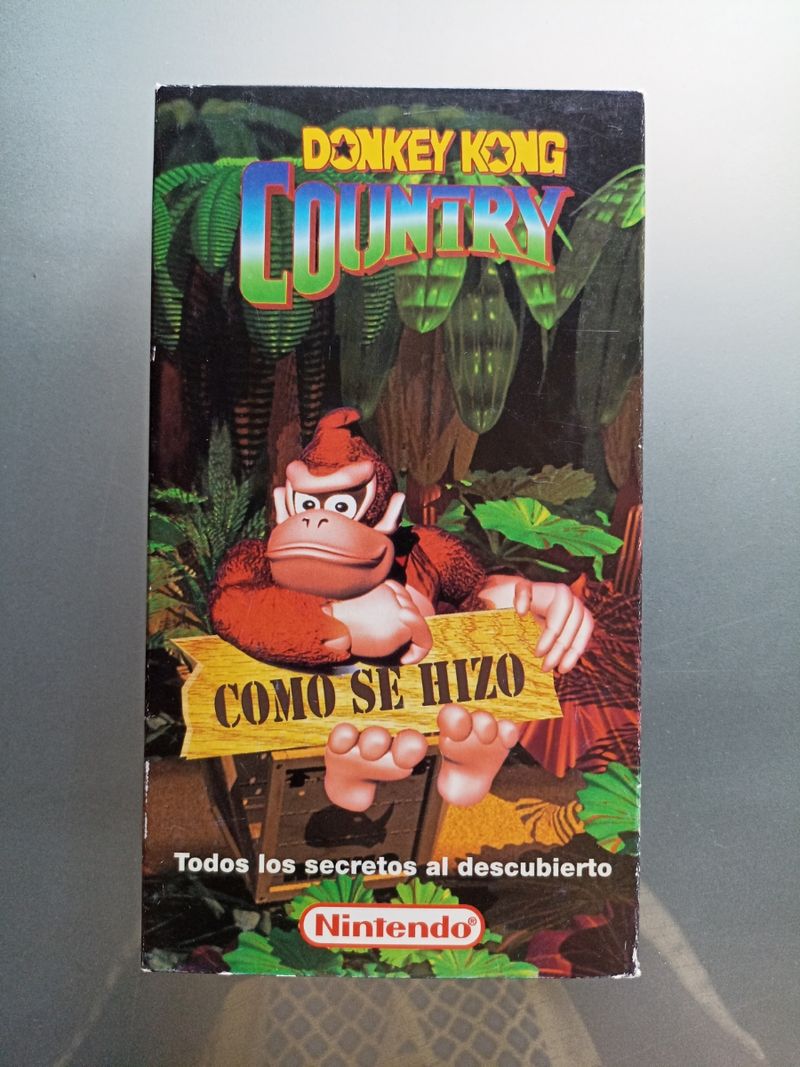 Imagen de VHS donkey Kong country super Nintendo 