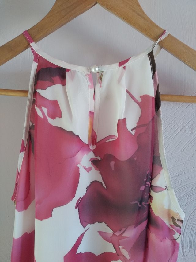 Vestido fiesta estampado