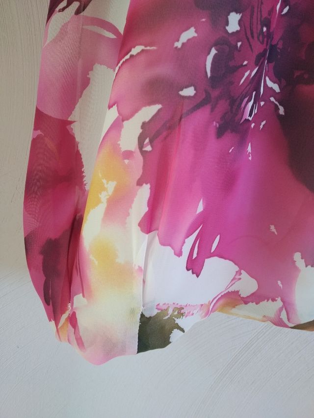 Vestido fiesta estampado