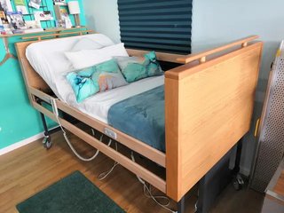 Cama articulada de 90 elevable