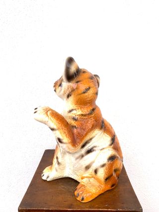 TIGRE ITALIANO DE PORCELANA