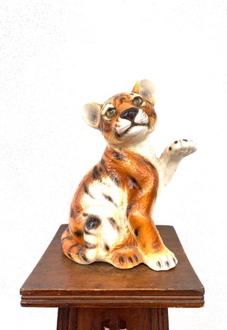 TIGRE ITALIANO DE PORCELANA