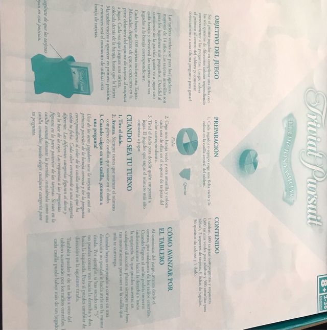 Juego de mesa: Trivial Pursuit