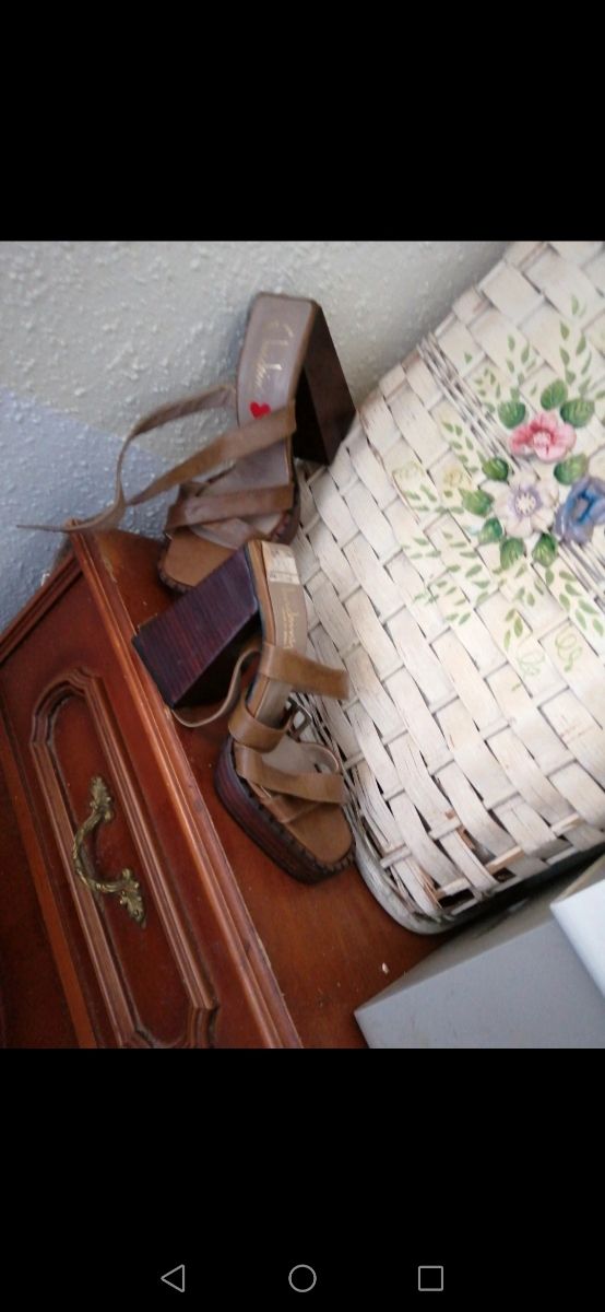 zandalias verano lujo n36 37 piel