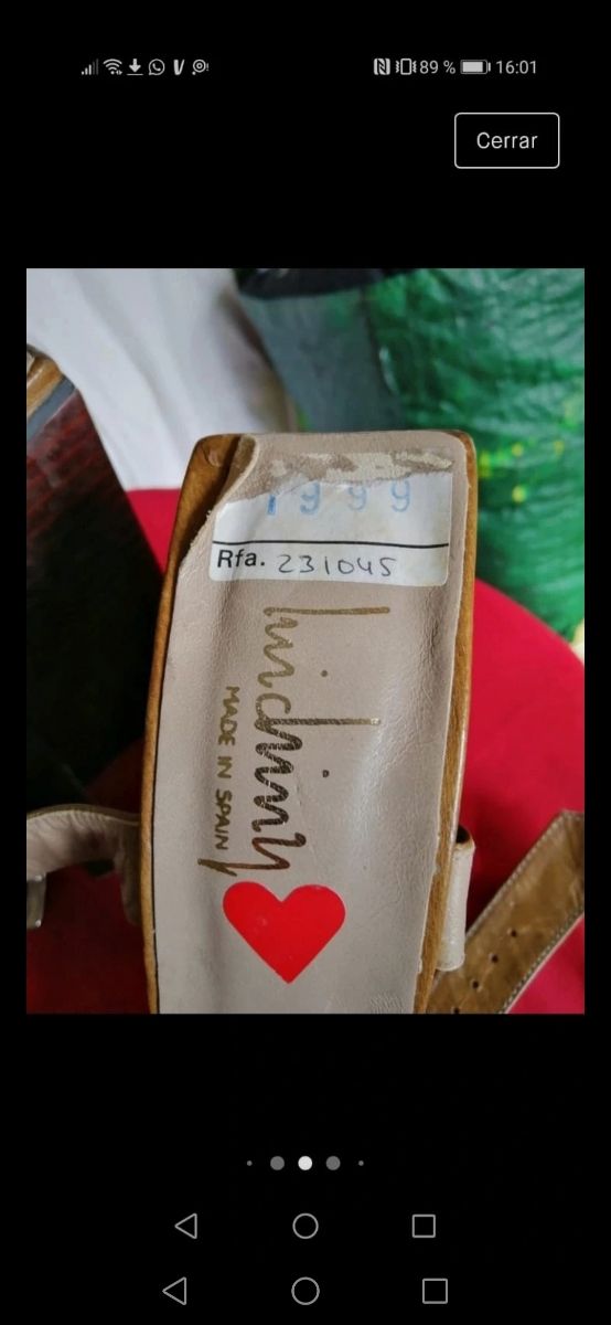 zandalias verano lujo n36 37 piel